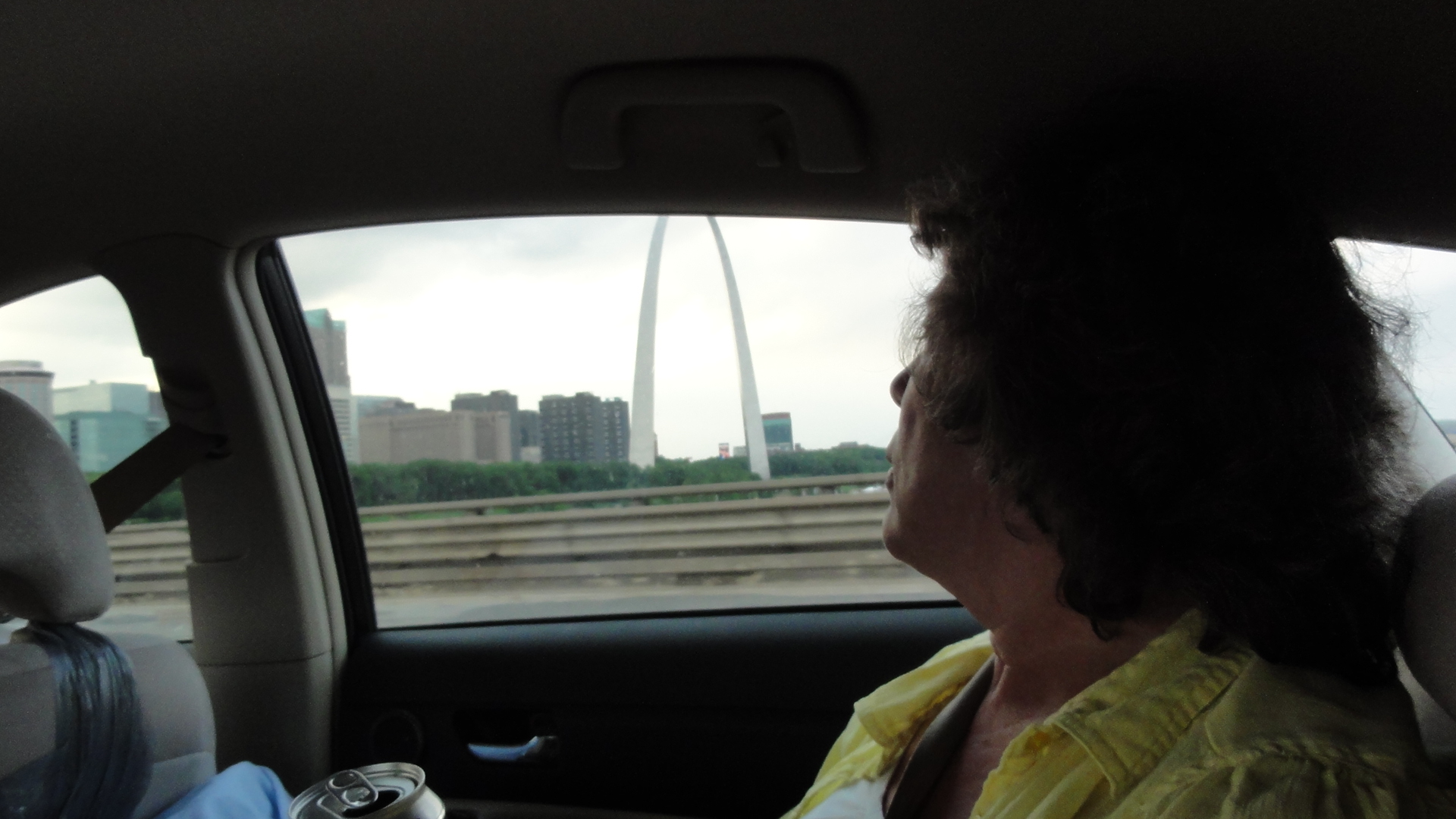 Home at last! We pass the Arch on our way in to St. Louis.