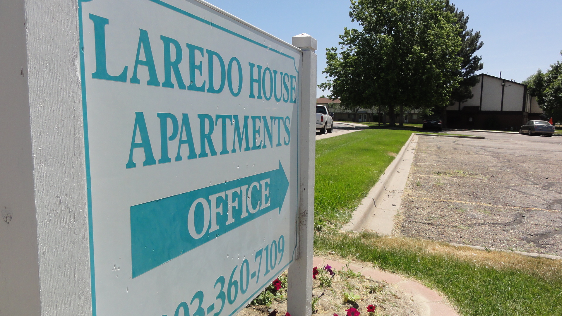 Because Rosecrantz didn't allow kids, my parents moved to this nearby apartment complex shortly before I was born.