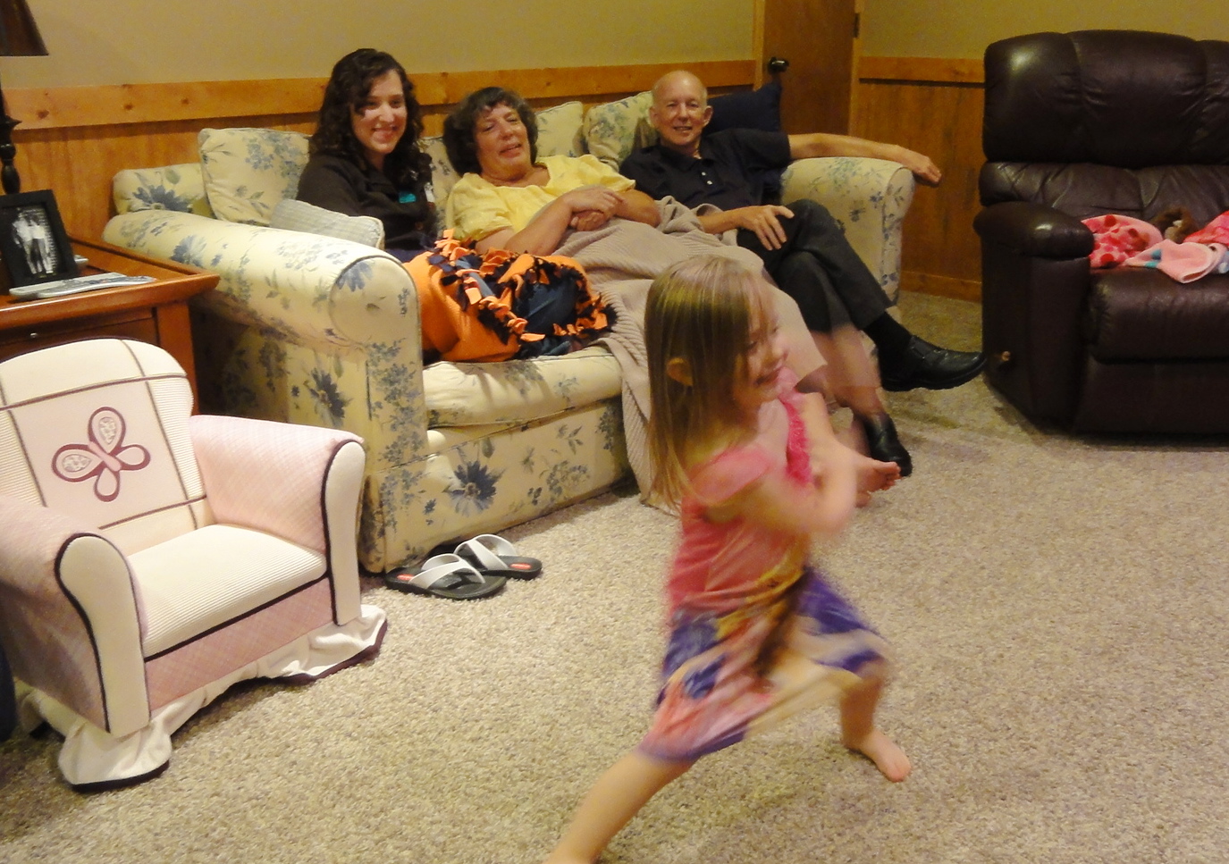 Princess Tangled is a pretty good dancer!