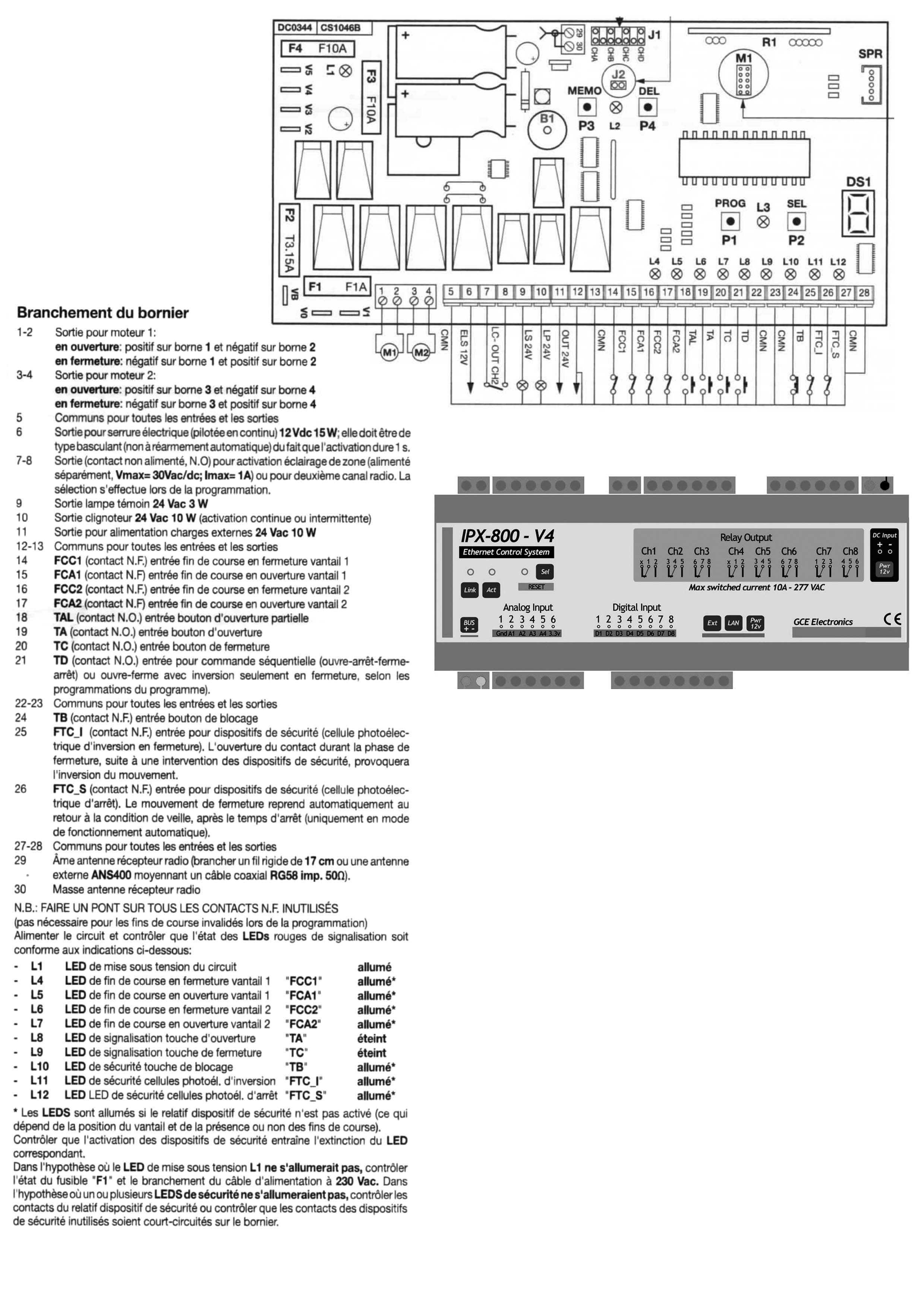 Portail Cardin 2 Battants Cartes Ethernet Ipx800 Gce Electronics Forum Des Utilisateurs Ipx800 Ecodevices Etc