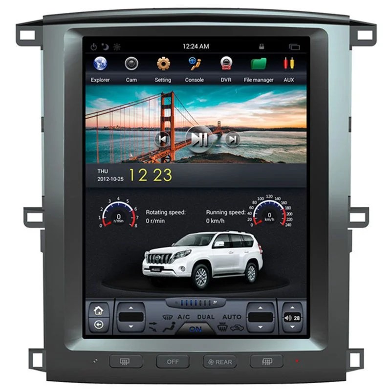 Lexus/toyota factory navigation to 10" screen upgrade