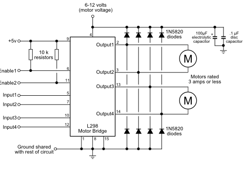 Is There Diode Inside The 131 1 Metal Gearmotor 37dx57l Mm