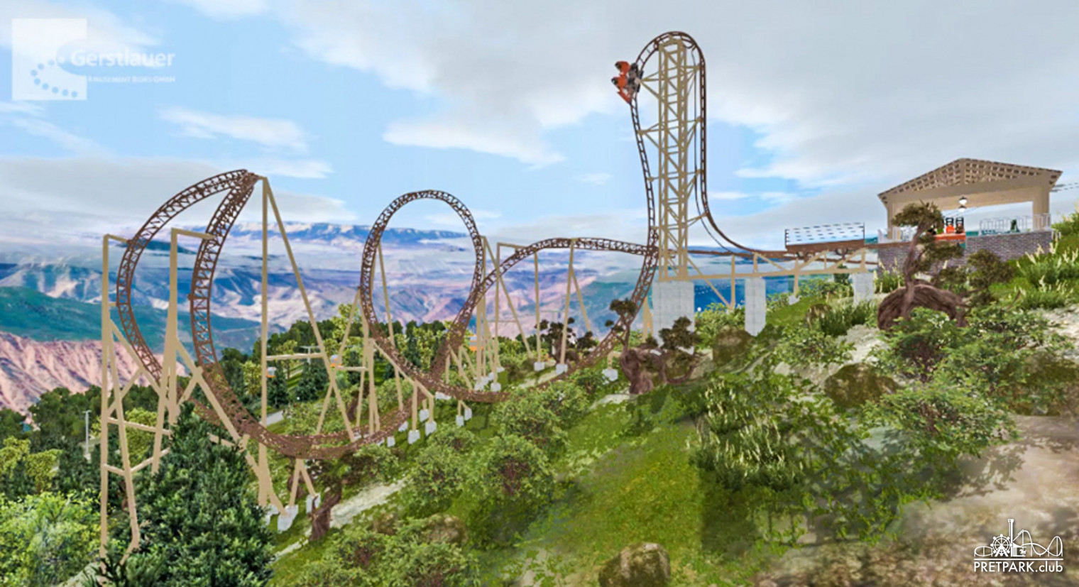 Gerstlauer Bouwt Een Record Brekende Achtbaan Voor 2022 Pretpark Club Forum