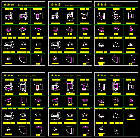 Tổng hợp 100 file cad mẫu cửa – Thư Viện Xây Dựng Blog