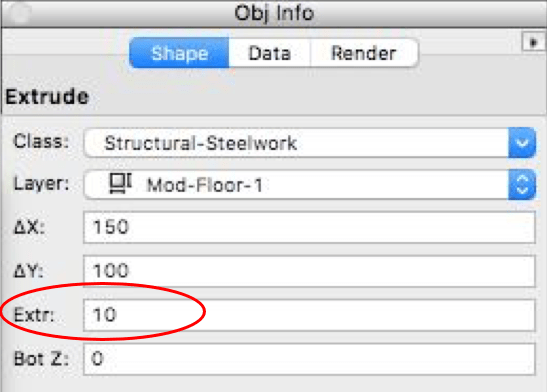 how to call up extrude thickness in worksheets troubleshooting