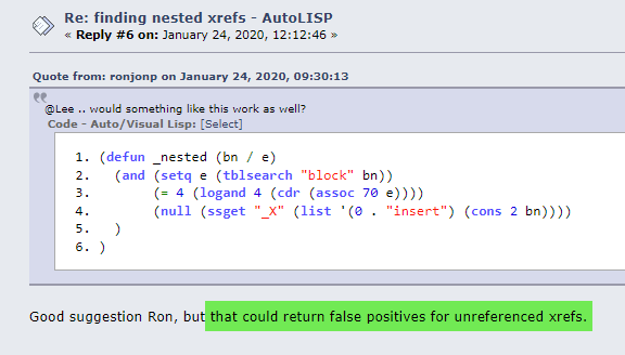 Solved: Is An Xref Nested - Page 2 - Autodesk Community