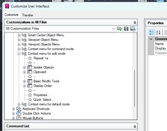 Solved: Default Right Click Shortcut Menu - Not Displaying As Required ...