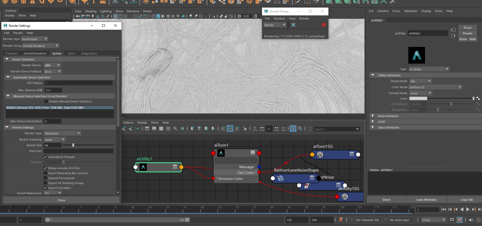 Rendering BG With Arnold / CPU Vs GPU - Autodesk Community