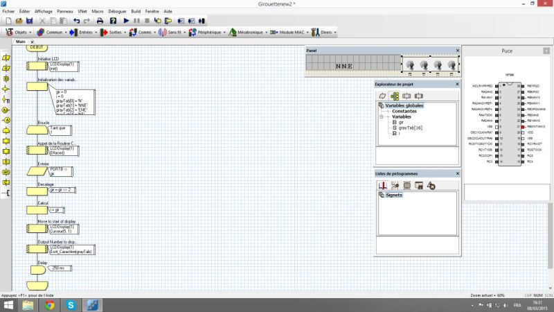 Gest Eclair Gestion D Clairage Programme Flowcode Simulation Sous Isis - Elegant City Illustration - 8K