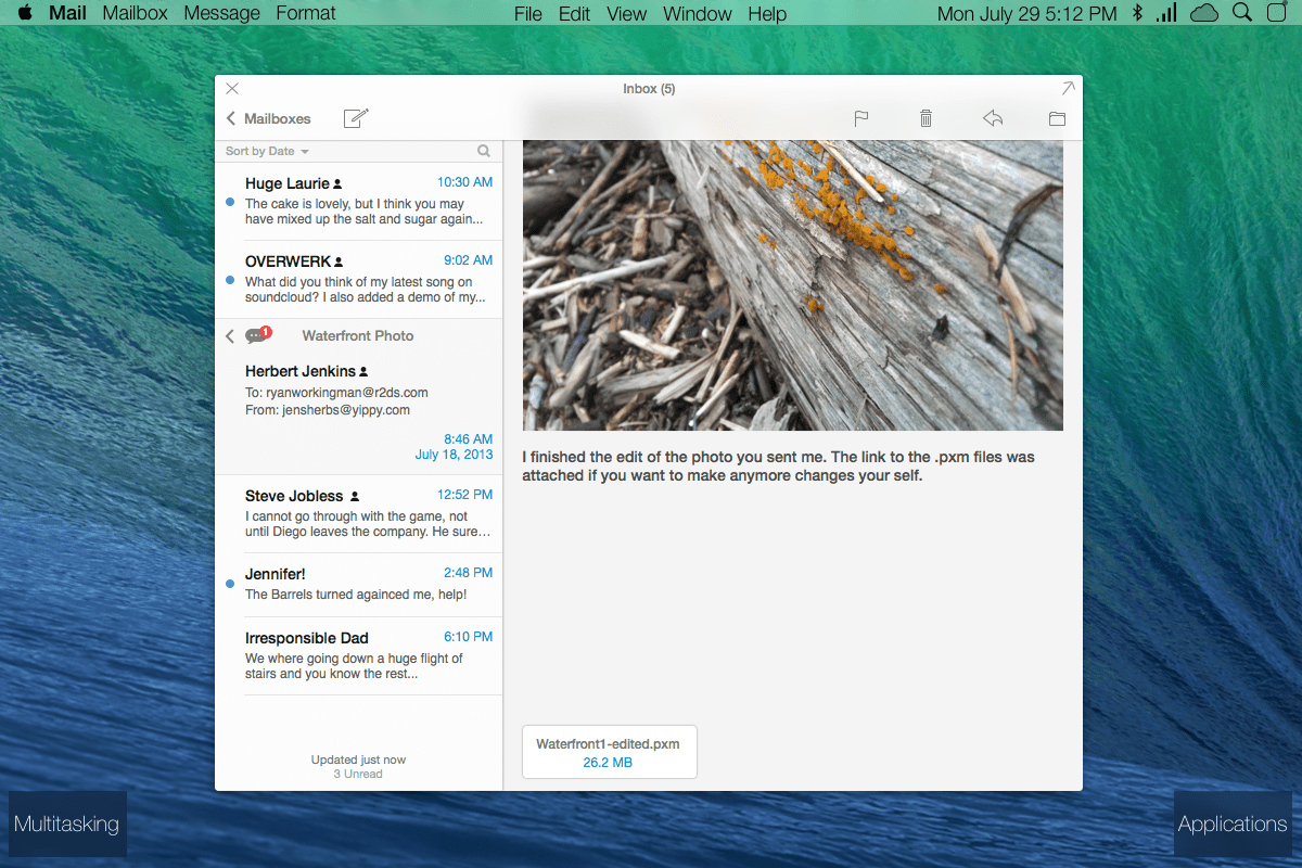 Here's a free psd containing the full concept of a mail app user interface. Mac Os X Ui Mockup Macrumors Forums