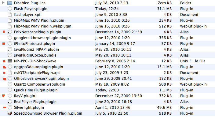 Safari Internet Plug-Ins - plz help.. | MacRumors Forums