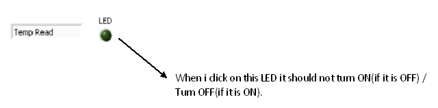 Solved How To Disable Default Led Event In Labview Ni Community