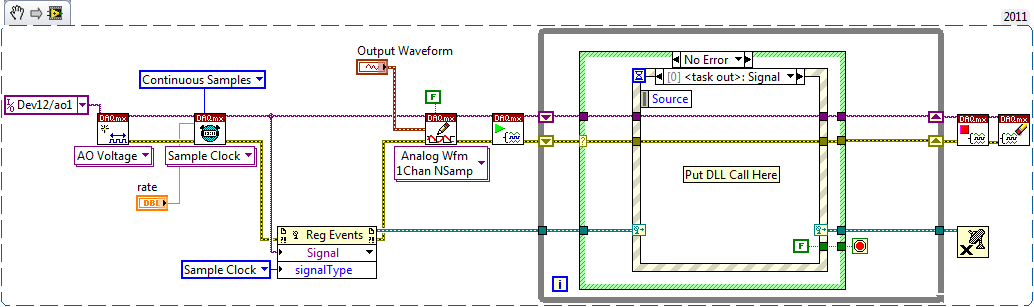 Using Daq To Trigger Non Daq Event Ni Community