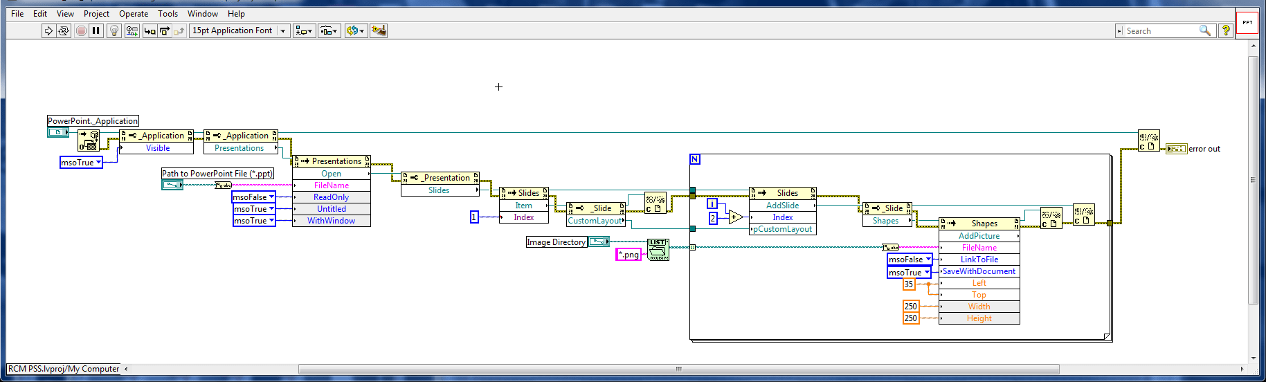 Activex Powerpoint Insert Slide Ni Community
