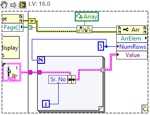 Working With Array Of Cluster Ni Community