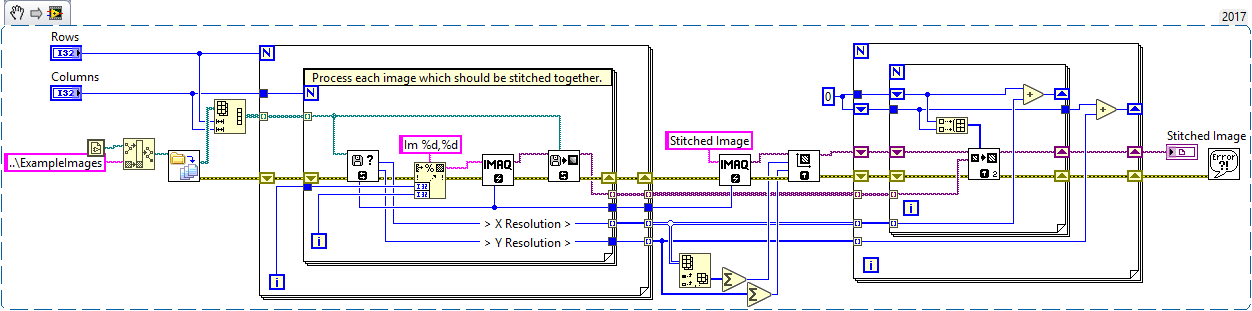 Solved Stacking Images In Array Ni Community