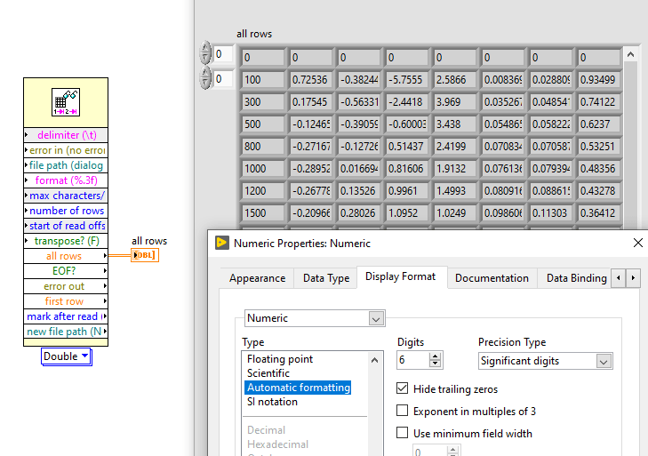 Solved Interpolating 2d Array Ni Community