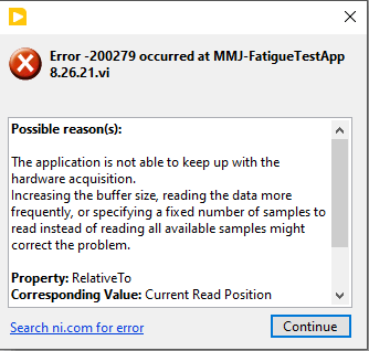 Solved Customized Rate Of Data Logging Ni Community