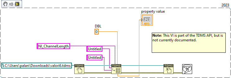 Solved Reading Lenght Of Tdms File Ni Community