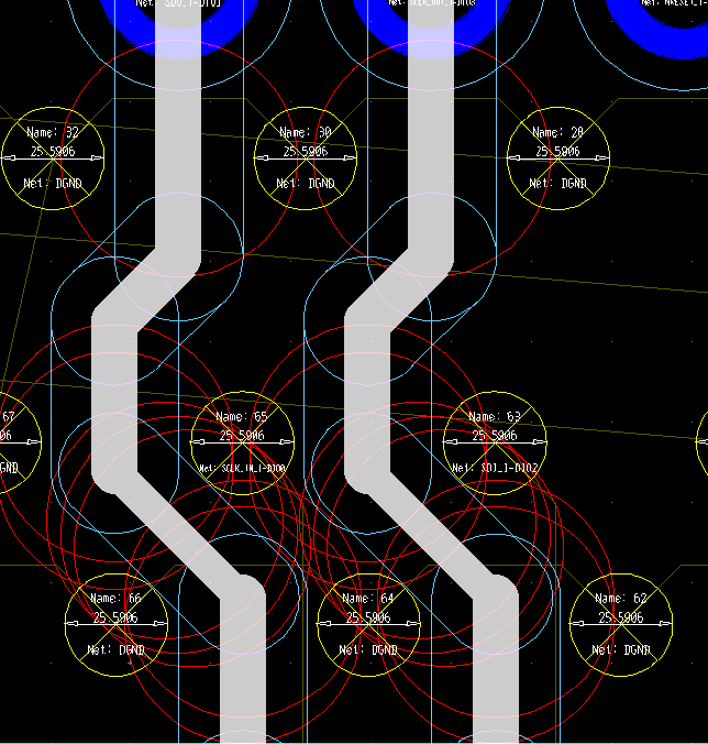 Clearance Errors Around A Trhough Hole Pad With Pads Removed On Certain