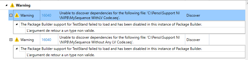 Solved Ni Package Builder 2022 Q3 Patch 1 Warning 16049 Ni Community