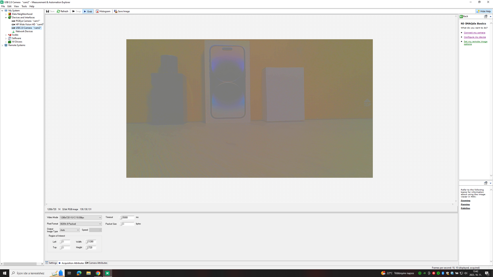Labview Change My Webcamera Resolution Ni Community