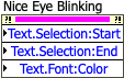 Changing Text Colour If Value Over 0 5 Text Will Be Red Below 0 5