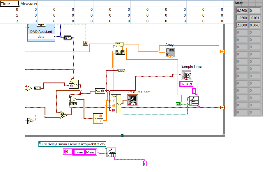 Solved: Array To Spreadsheet Problem - NI Community