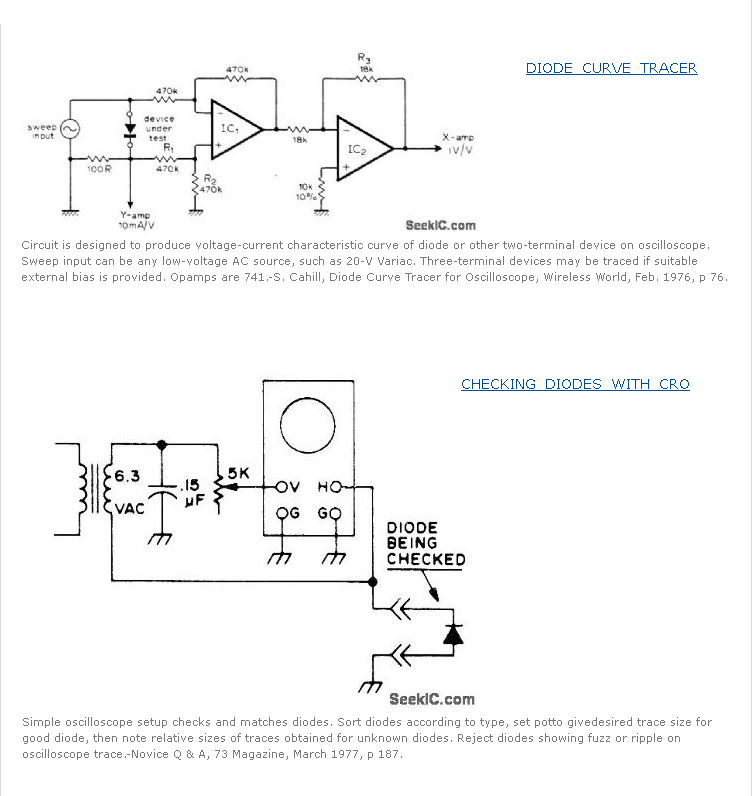 How To Detect The Type Of Diode Parallax Forums