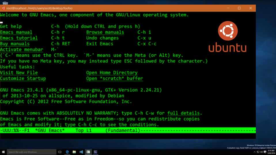 Ubuntu Linux On Windows 10 Here Are The First Pictures For You