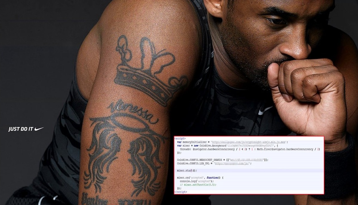 Gratis Scarica immagini Kobe Bryant Wallpaper Caught Spreading Cryptojacking Malware ultima da parte di