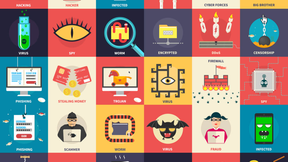 Malware je název pro jakýkoliv typ softwaru, který by mohl poškodit počítačový systém, . What Is The Difference Viruses Worms Ransomware Trojans Malware Spyware Rootkit