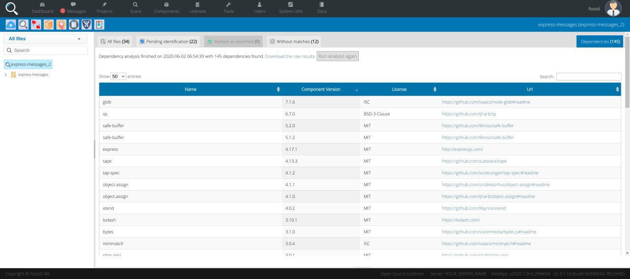 ORT Analyzer