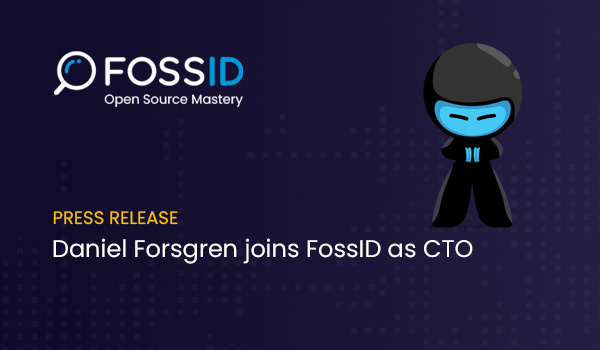 Daniel Forsgren joins FossID as CTO