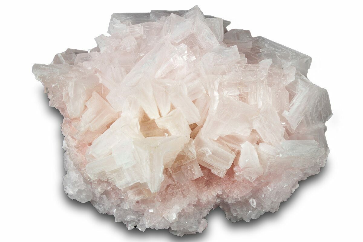 3.05" Pink Halite Crystal Cluster - Trona, California