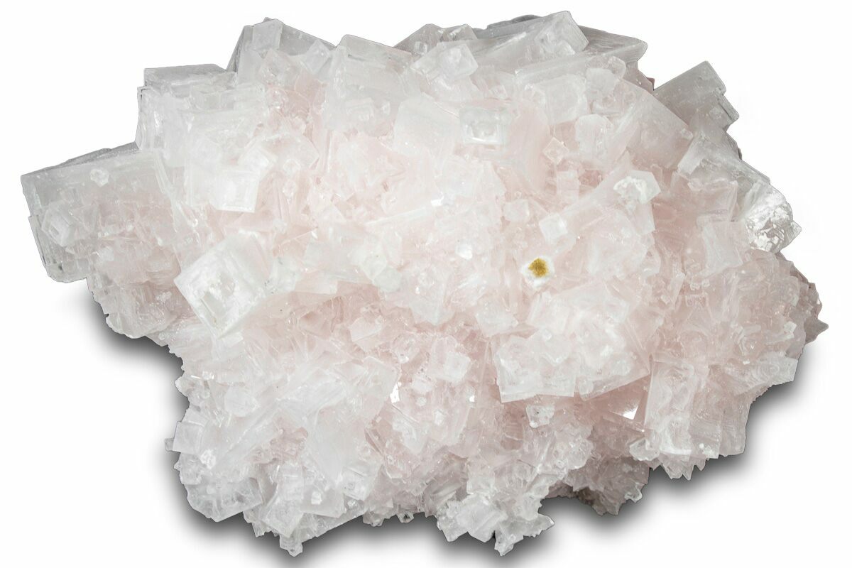 3.7" Pink Halite Crystal Cluster - Trona, California