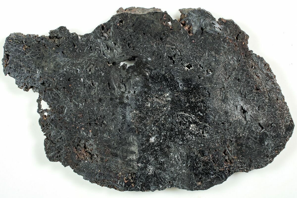 7.9" Polished Reticulated Hematite Slab - Western Australia