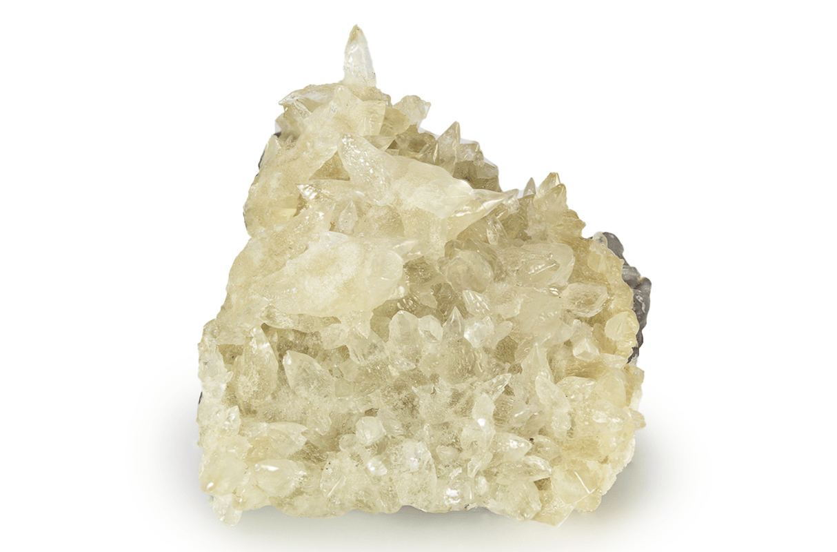 2.95" Dogtooth Calcite Crystal Cluster - Pakistan