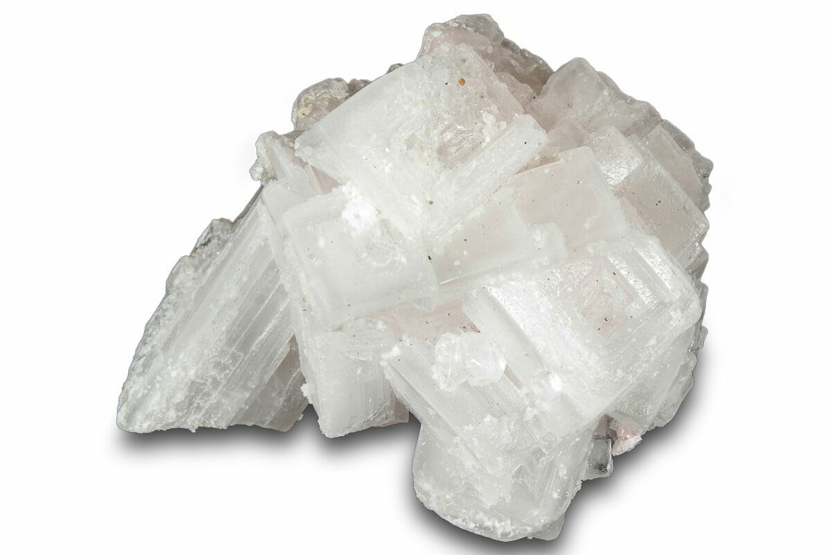 2.15" Pink Halite Crystal Cluster - Trona, California