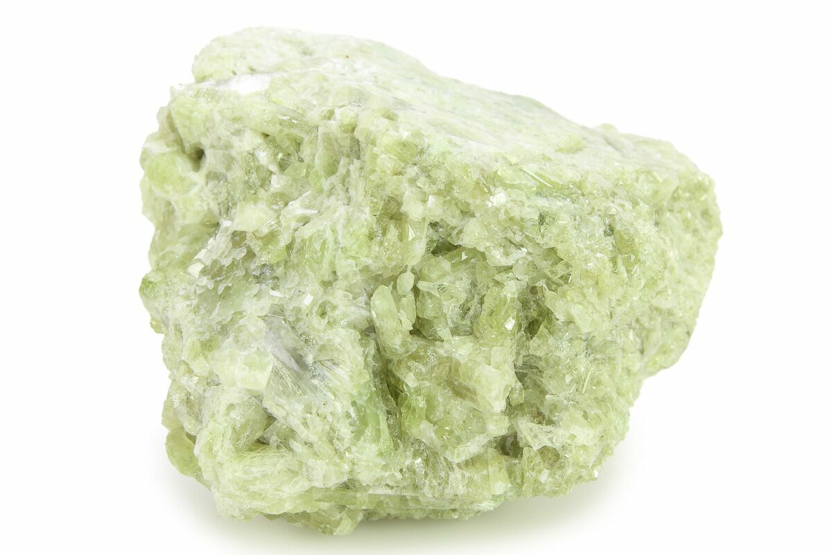 1.85" Vesuvianite Crystal Cluster - Jeffrey Mine, Canada