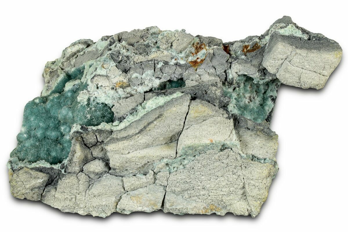3.95" Botryoidal Blue-Green Wavellite Formation - Arkansas