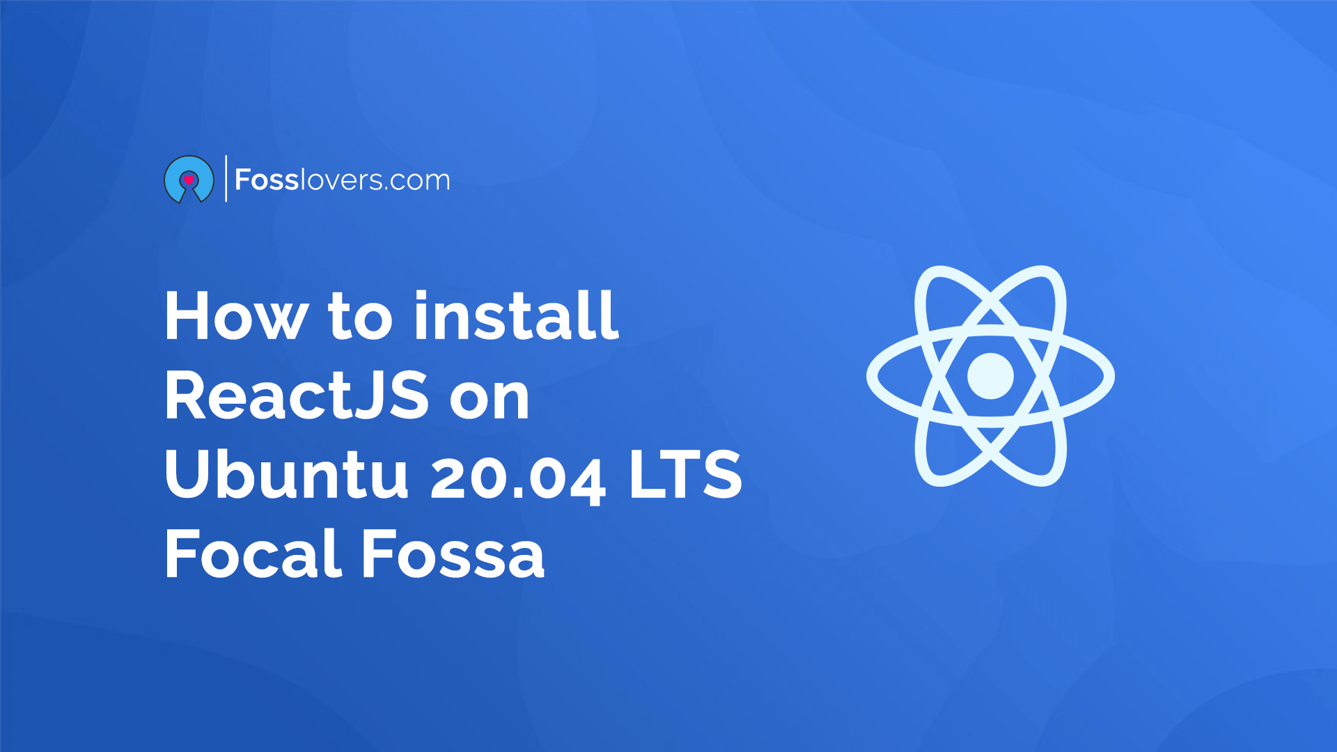 How to install ReactJS on Ubuntu 20.04 LTS Focal Fossa