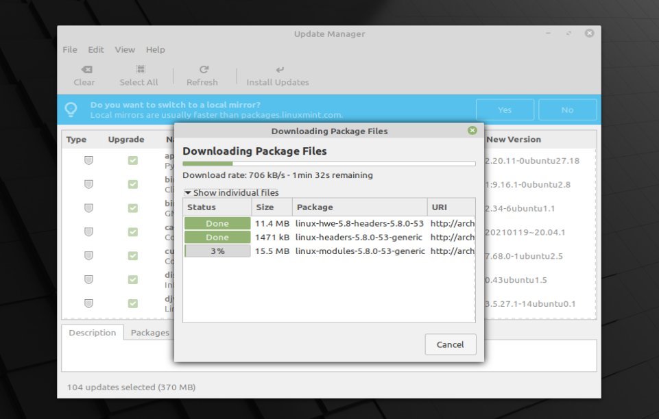 How to Update the Linux Kernel in Linux Mint 20.x - FOSTips