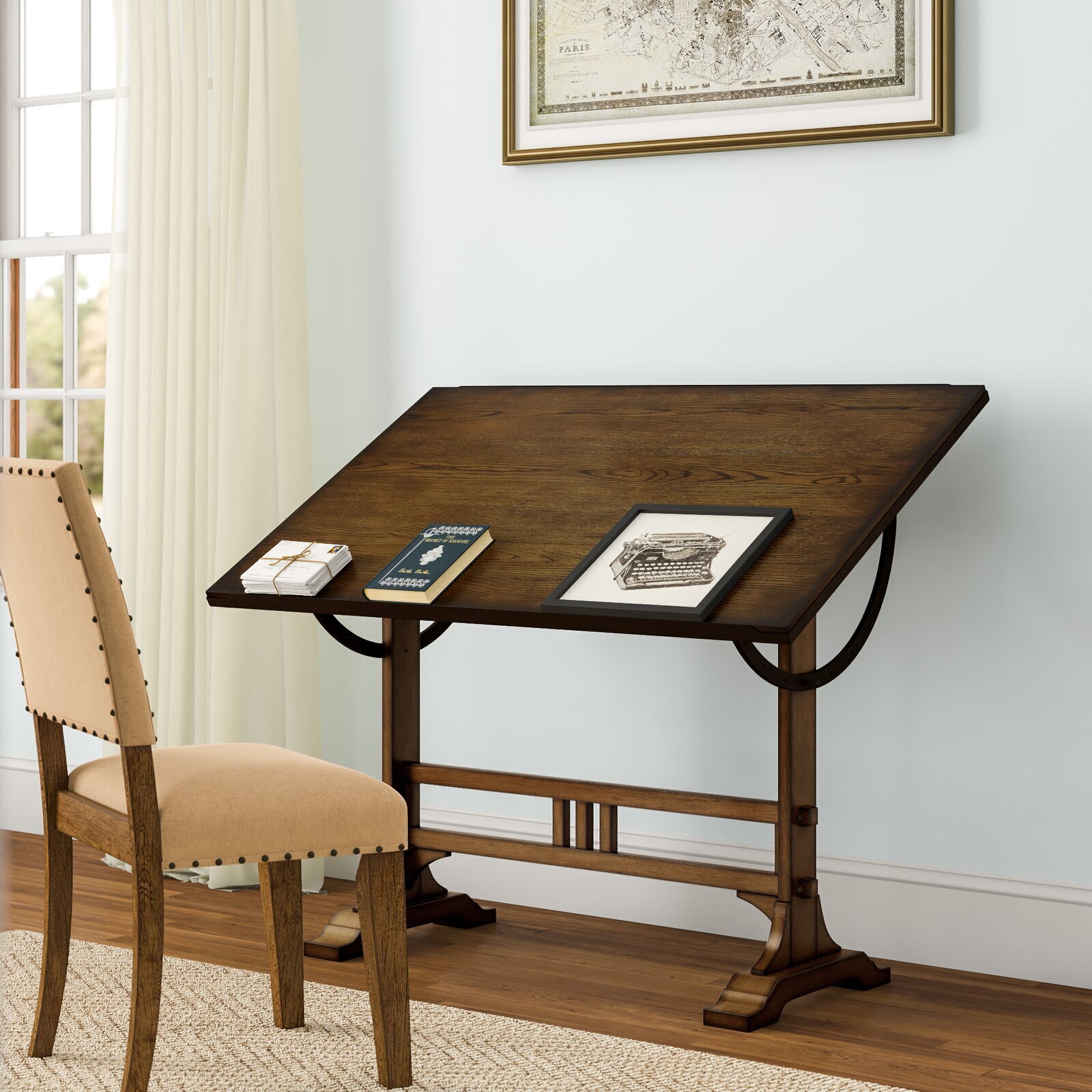 65 7 W Drafting Table Foter