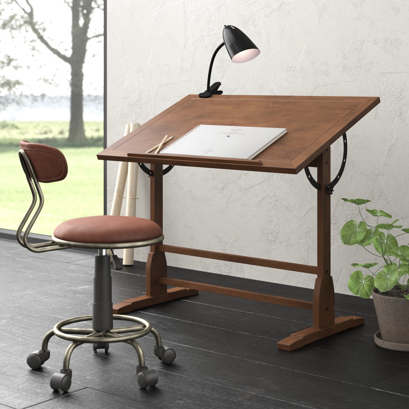 65 7 W Drafting Table Foter
