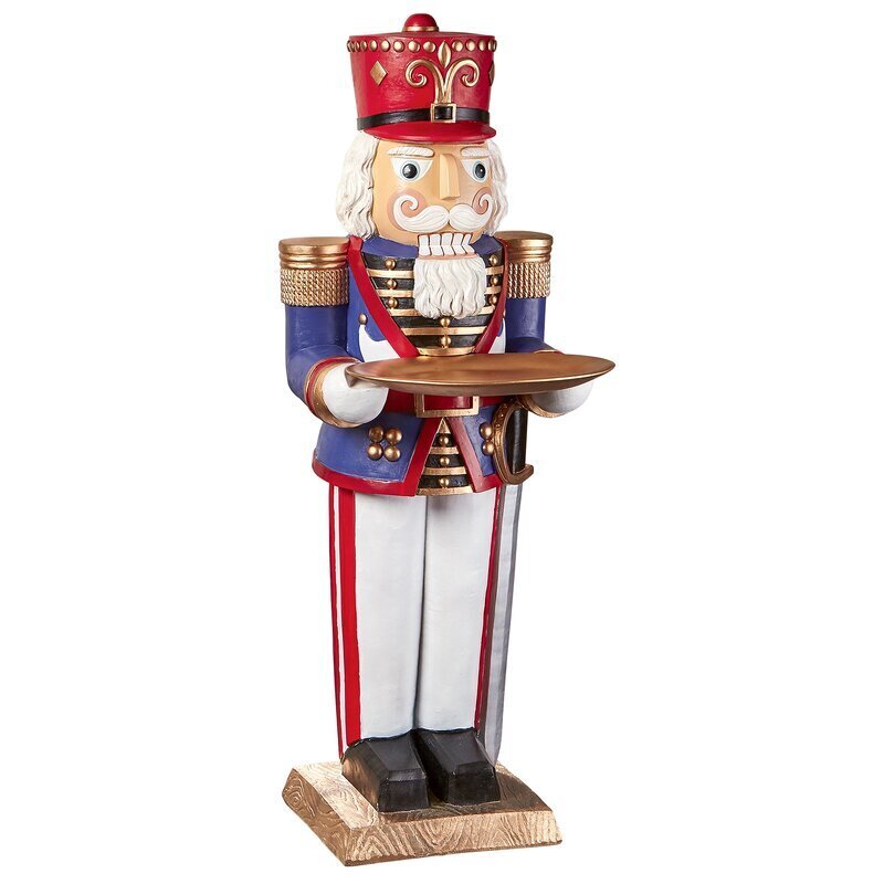 Giant Nutcracker With Tray Foter
