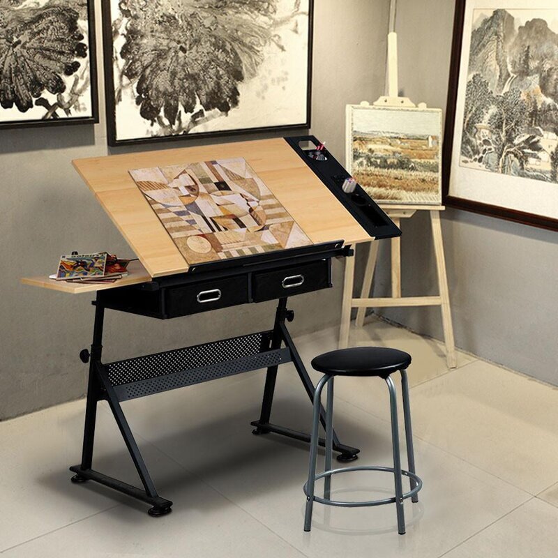 Steel Drafting Table Foter