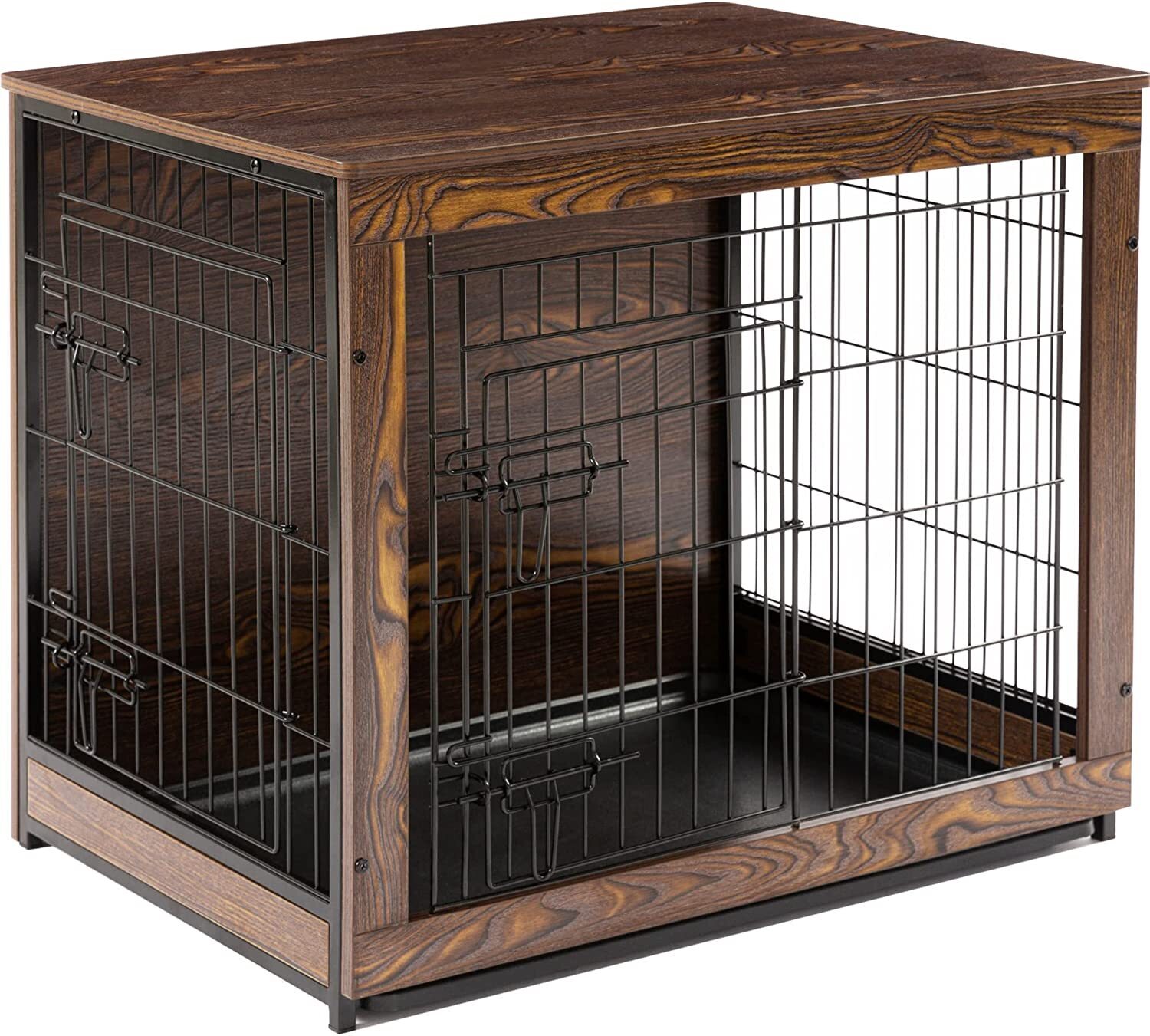 How do you cover a dog crate