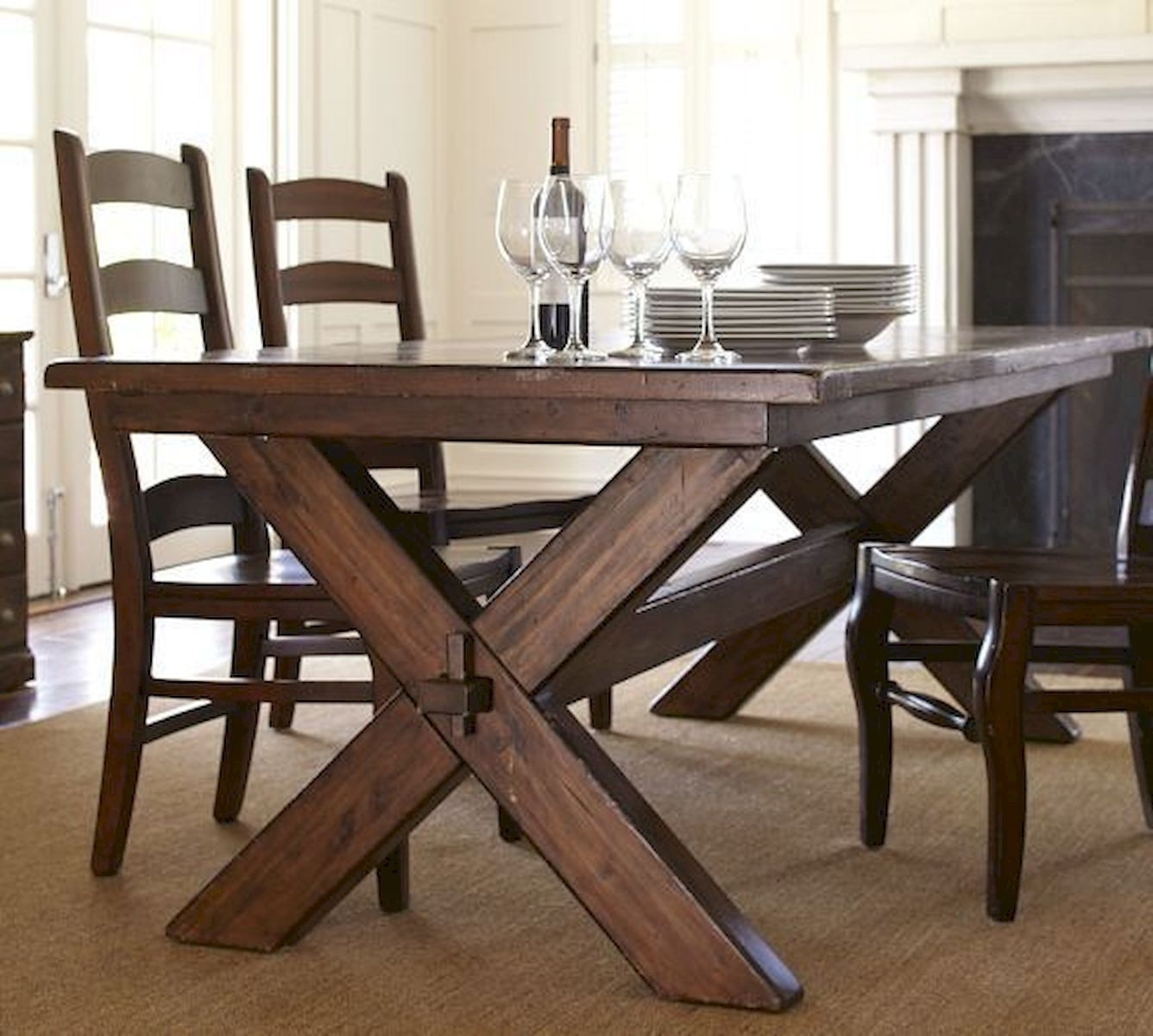 Cross Leg Table Ideas On Foter