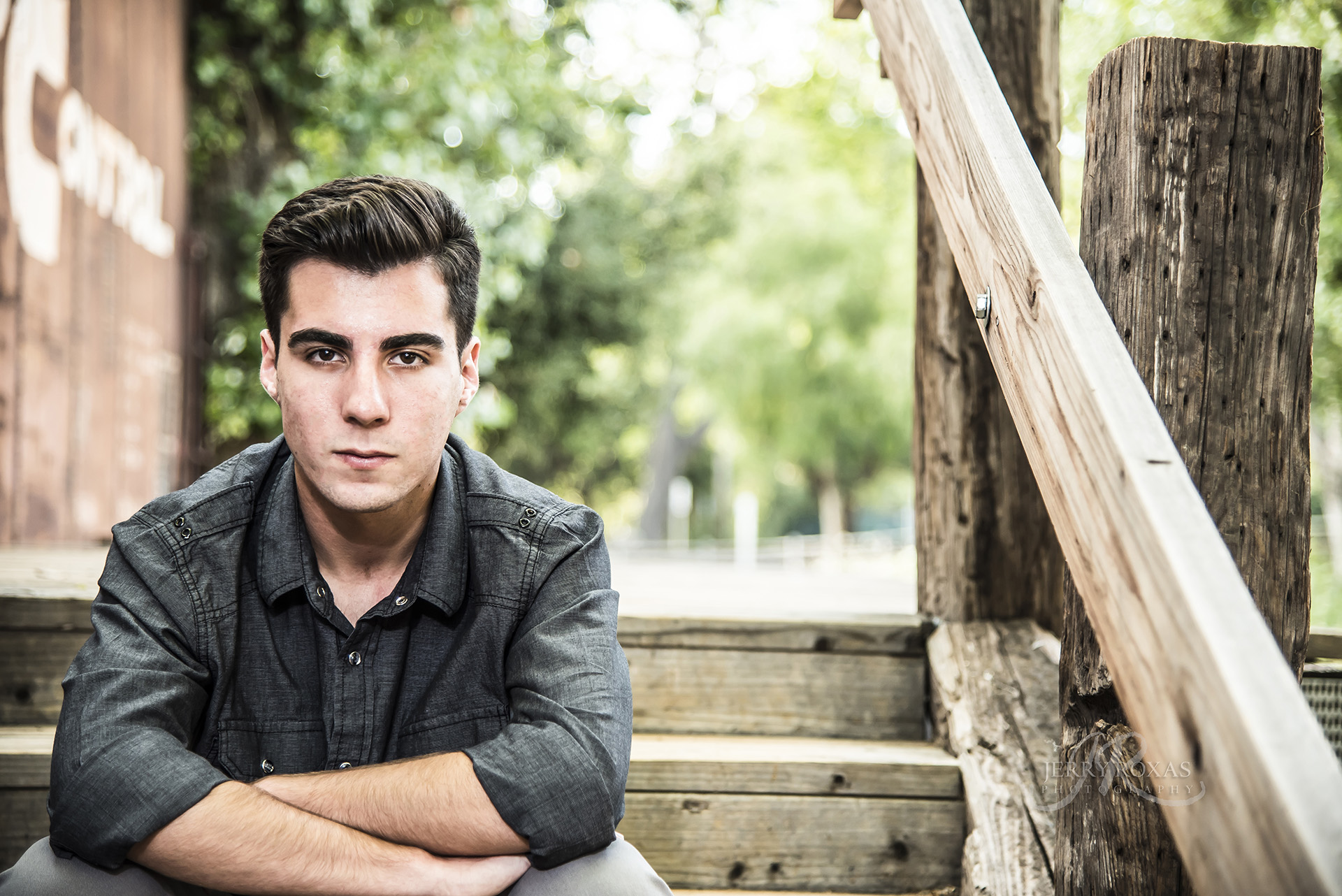 Jacob's High School Graduation Photos at Old Poway Park by Fotility Photography & Videography